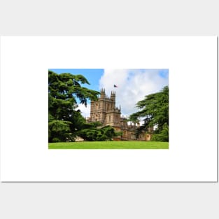 Highclere Castle Downton Abbey Hampshire England Posters and Art